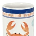 thumbnail image 7 of Mainstays Crab Two-piece Ceramic Bath Accessory Set with Soap Pump and Toothbrush Holder, for Adults, 7 of 7
