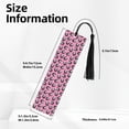 thumbnail image 3 of Kdxio Cute Panda Print Metal Tassel Bookmarks,Perfect Gift for Art Lovers and Bookworms Metal Bookmarks for Women, 3 of 8