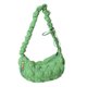 thumbnail image 1 of Bolso bandolera para mujer Bolso bandolera plisado Nube Bolso acolchado acolchado (Verde) Likrtyny Para Estrenar, 1 of 9