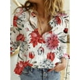 thumbnail image 5 of Elegant Women's Shirt Casual Long-Sleeved Blouse Temperament, 5 of 12