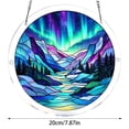 thumbnail image 2 of Tong Curtain Style Acrylic Puzzle Garden Design Window Hanging Home Birthday For, 2 of 5