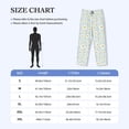 thumbnail image 4 of Fotbe Daisies Flowers Pantalones de Pijama para Hombre, Pantalones de Dormir, Pantalones de Casa con Cintura Ajustable y Bolsillos-Medium, 4 of 6