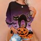 thumbnail image 1 of Sudadera con capucha de calabaza de Halloween para mujer, suéter de tendencia divertida con estampado 3D, Sudadera con capucha transfronteriza, Otoño, 2023, 1 of 4