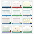 thumbnail image 3 of House of Doolittle Monthly Deskpad Calendar Seasonal Holiday Depictions 22 x 17 Inches, 3 of 13