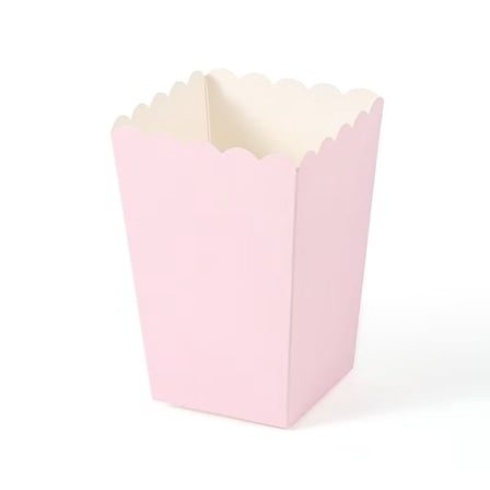 WODJR 100Pcs Popcorn Boxes Movie Night Party Supplies Popcorn Containers Bucket Dessert Bags Snack Favor Treat Box Snack Favor Boxes for Movie Theater Birthday Wedding Decorations Mini Candy Box