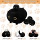 thumbnail image 2 of Peluche TOYSYM Black Cat con 4 juguetes de peluche para bebés, 2 of 6