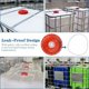 thumbnail image 5 of Tapa de contenedor IBC resistente a productos químicos, orificio de ventilación en tapa de plástico grueso que garantiza un almacenamiento de líquidos seguro y confiable para un tanque de agua de, 5 of 5