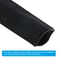 thumbnail image 3 of Uxcell 0.9" Dia 24.6FT Nylon Protective Hose Sleeve, Cable Cover Sheath Protection, Black, 3 of 4