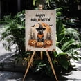 thumbnail image 4 of Happy Halloween Cane Corso Witches Hat Pumpkin Carving Vertical Matte Canvas Poster Italian Mastiff Dog Lover Gifts Idea Wall Art Home Decor - 02019, 4 of 5