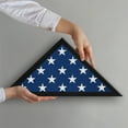 thumbnail image 5 of Americanflat 3x5 Picture Frame Small Folded Flag Display Case Fits Ceremonial Flags Not Burial Box - Black, 5 of 7