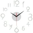 thumbnail image 1 of Lefu 3D Frameless Wall Clock, Silent DIY Wall Clock Number Wall Stickers Home Decor, 1 of 7
