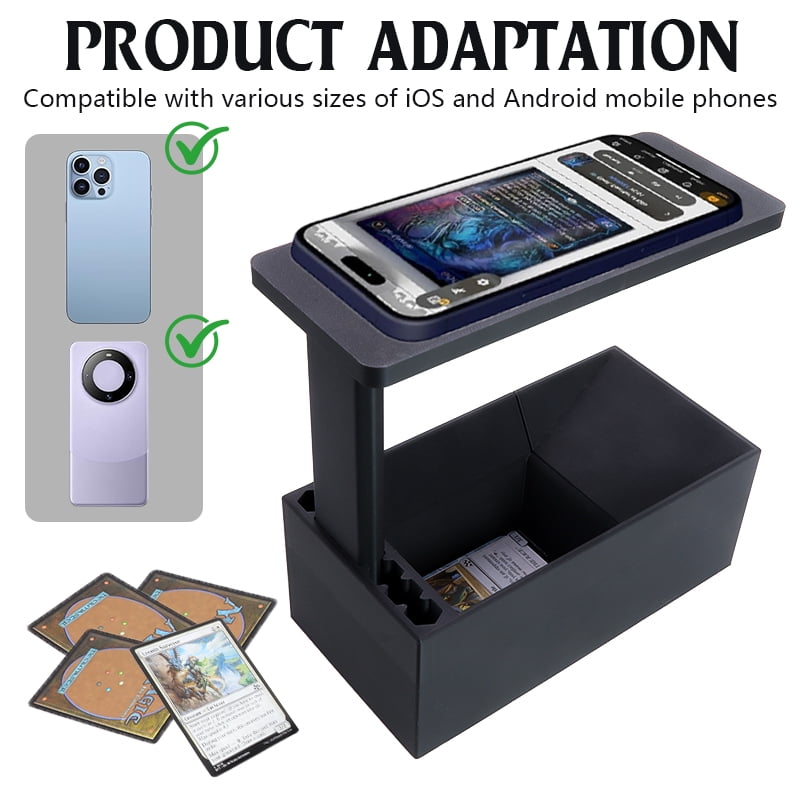 mtg card price scanner Scanstand for Standard Size Trading Cards - Effortlessly Scan Cards with ManaBox and Magic TCG Trading Scanner, Quick Checks, Exclusively for ManaBox Users Fully Automatic TCG Card Scanner