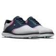 thumbnail image 5 of FootJoy Men's Traditions Previous Season Style Golf Shoe, White/Blue/Pink, 10.5, 5 of 7