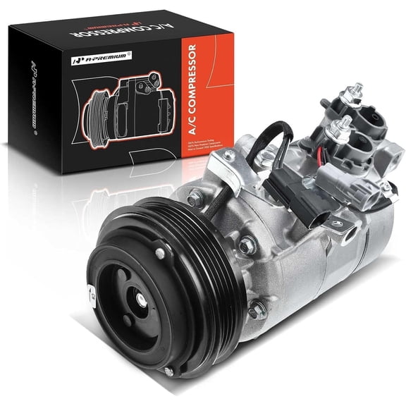 A-Premium AC Compressor with Clutch Compatible with Ford Focus 2015-2018 L4 2.0L