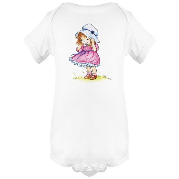 Girl On The Wind Bodysuit Infant -Image by Shutterstock, Newborn