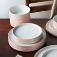 thumbnail image 5 of Noritake ColorTex Stone Black 12-Piece Dinnerware Set, Service for 4, 5 of 7