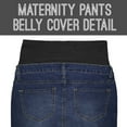 thumbnail image 3 of Super Comfy Stretch Women's Skinny Maternity Bermuda, 3 of 3