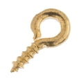 thumbnail image 2 of John Bead Must Have Findings Metal Gold 8x4mm Screw Eye Pin, 20 Pieces, 2 of 2