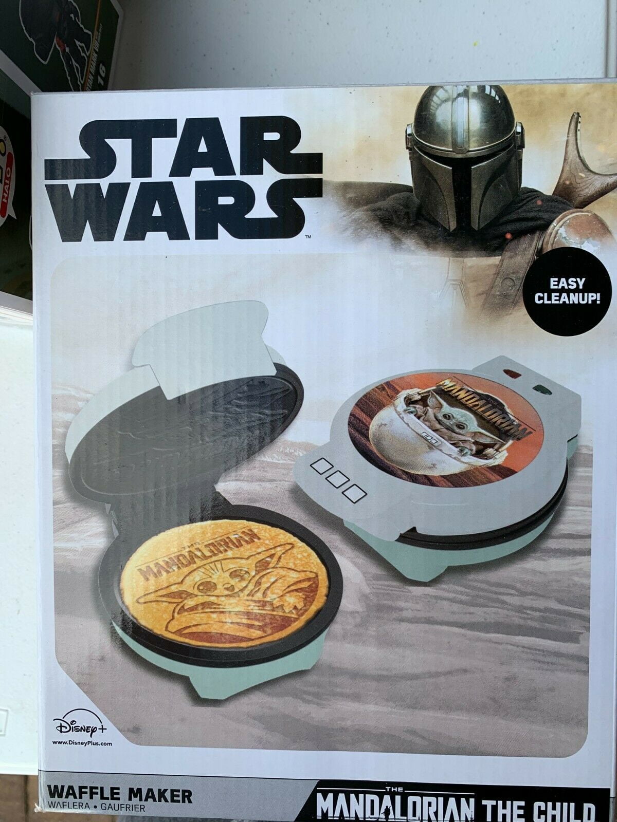 Uncanny Brands Star Wars The Mandalorian The Child Waffle Maker Baby