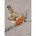 thumbnail image 3 of Reynolds, Jade 12x14 Black Modern Framed Museum Art Print Titled - Winter Bird II, 3 of 5