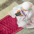 thumbnail image 4 of Binwennn Extra Large Soft Blanket Soft Blanket for Men Bed Rug Intriguing Flannel Carpets Eid Festival Traditional Rugs Prayer Kneeling Mats Quality Carpets For Arabic Celebrations, 4 of 6