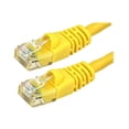 thumbnail image 3 of Monoprice - Patch cable - RJ-45 (M) to RJ-45 (M) - 14 ft - UTP - CAT 5e - snagless, stranded - yellow, 3 of 3