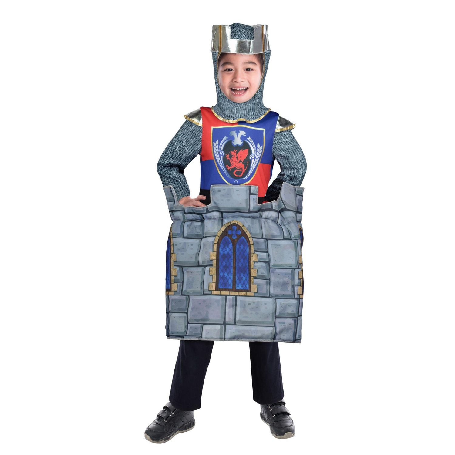 Costume de chevalier dans le château pour tout-petits 3T-4T. Walmart Exclusif.
