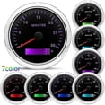 thumbnail image 2 of 85MM Diesel Engine Tachometer 3000/4000/6000/8000 RPM Gauge REV Counter with Digital Hourmeter 7 Color Backlight 12V 24V, 2 of 5