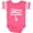 Football Pink and White, variant on Inktastic Future Researcher Science Job Boys or Girls Baby Bodysuit