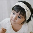 thumbnail image 3 of Globalsupplier 8pcs Solid Celtic Knot Stretchy Nylon Headbands Hair Accssories for Baby Girls Toddlers Newborns Infants Kids, 3 of 4