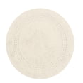 thumbnail image 5 of Home Weavers Classy Bathmat 100% Cotton Tufted Bath Rug, Extra Soft and Absorbent Bath Rugs, Machine Washable bath rugs for Bathroom, 30" Round, Ivory, 5 of 10