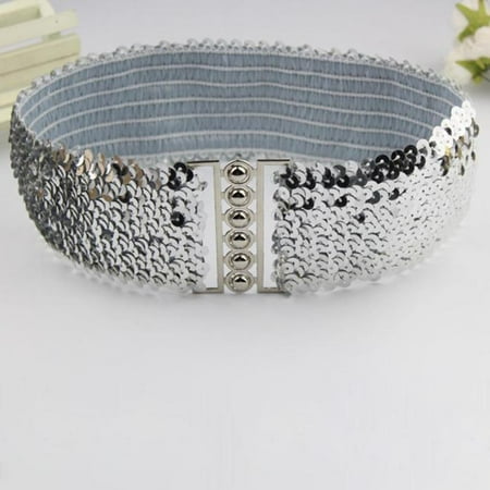 Ladies Vintage Accessories - Women Fashion Waistband Dress Accessories Vintage Manual sequins Belt Straps SL