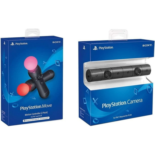 Sony PlayStation VR PSVR Camera and 2 Pack Move Motion