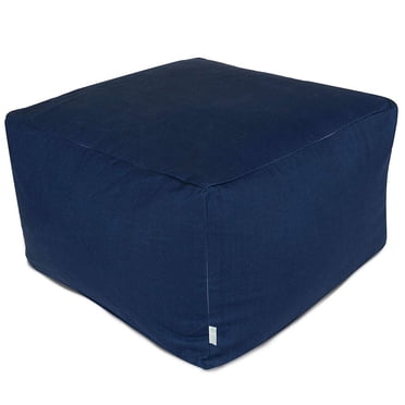Majestic Home Goods Indoor Outdoor Treated Polyester Navy Trellis ...