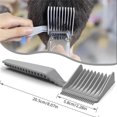 thumbnail image 4 of blend friend peine para desvanecimiento, peine para desvanecimiento, peine de corte de cabello profesional para el hogar, salón o uso profesional Negro 2 piezas, 4 of 5