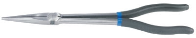 Long Reach Chain Nose Pliers, Forged Alloy Steel, Straight, 11 9 16 in by Armstrong Tools