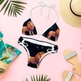 thumbnail image 6 of Leo Constellation Detachable Sponge Adjustable Strap Bikini Set Two-Pack Swimsuit Women Bikini Sets, 6 of 6