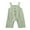 Green, variant on Toddler Baby Girls Boys Cotton Overalls Romper Soft Pocket Sleeveless Halter Jumpsuits Summer Suspenders Pants