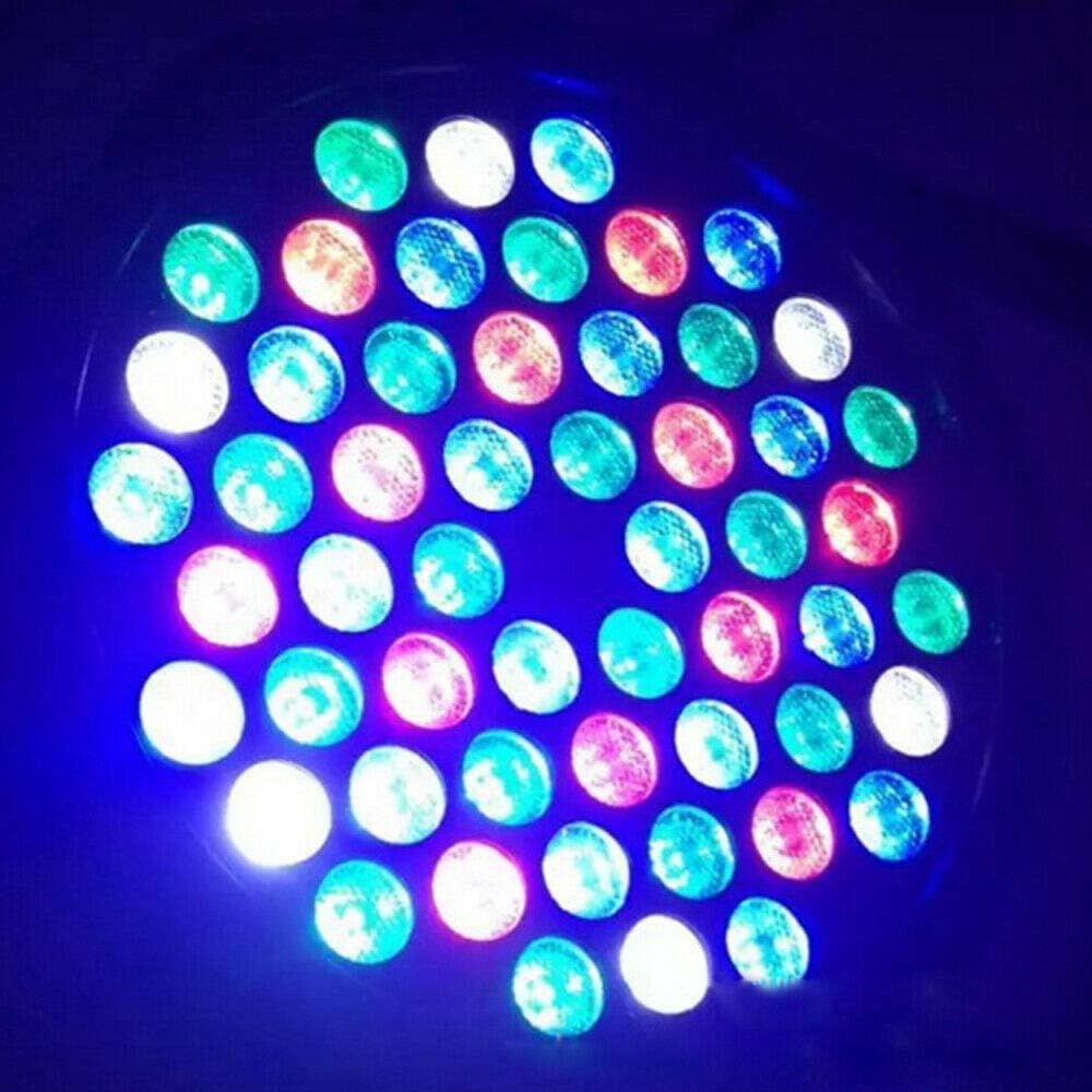LED Stage Par Light 54 Lights 90° Up and Down Rotation3W Bulb Power IP20 for Stage KTV Wedding Banquet Music Festival