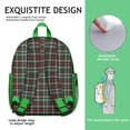 thumbnail image 5 of Colorful Checkerboard School Backpack, Cute Lightweight Travel Bag, Small and Stylish for students, 5 of 6