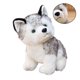 thumbnail image 2 of FELTECHELECTR Adorable peluche de husky sentado para niños (30 cm), 2 of 6