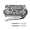 Piano Bridge, variant on Yihuala Professional Humbucker Pickup Alnico Magnet Guitar Pickup Musical Pickup for Various Skill Levels