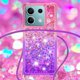 thumbnail image 4 of Funda para Xiaomi Redmi Note 13 5G Brillantina Líquida Divertida Reluciente y con Cristales en Movimiento Cuerpo Cruzado con Cordón Ajustable, 4 of 5