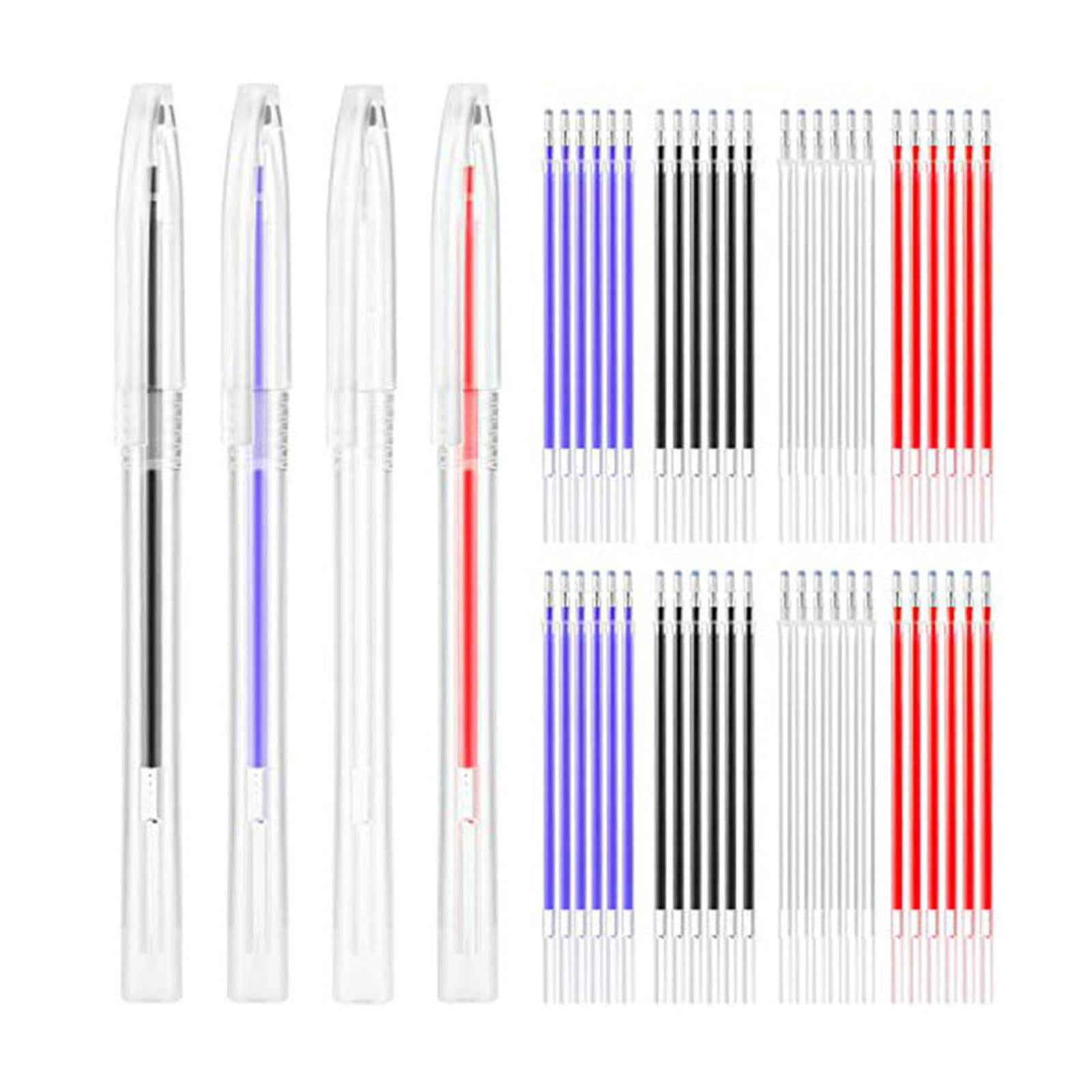 balikha 4x Marker Pen, 1 Set Heat Erasable Marking Pens 4Color 13Pcs