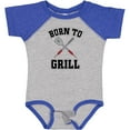thumbnail image 3 of Inktastic Bbq Born to Grill Boys or Girls Baby Bodysuit, 3 of 5