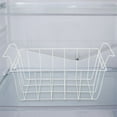 thumbnail image 1 of BRIGHTFUFU 1Pcs Storage Basket for Deep Freezer White Steel Household Use 1Pcs, 1 of 8