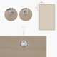 thumbnail image 2 of Vela de Sombra Rectangular Impermeable 2 x 3 m Vela de Sombra de Lona con Protección contra Rayos UV del 98%, con Cuerdas de 1,5 m para Exteriores, Jardín y Terraza, Beige oso de fresa Electrónica, 2 of 5