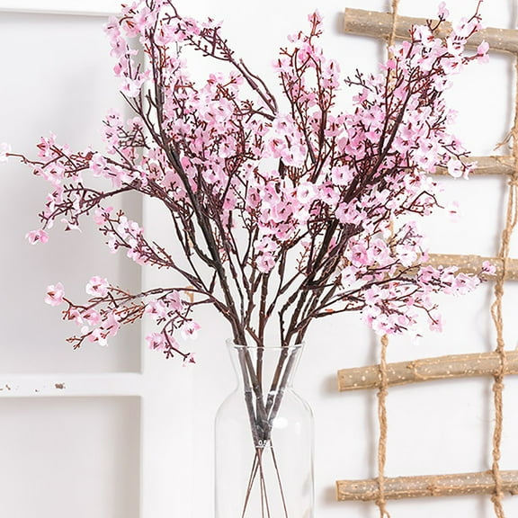 Travelwant 6Stems Baby Breath Flowers Artificial Bulk, Fake Gypsophila Plants for Wedding Bouquets Party Home Garden Decoration