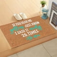 thumbnail image 6 of IF YOU HEAR ME YELLING JUST KNOW I SAID IT NICELY 26 TIMES THE MOM Carpet Door Mat Non Slip Entrance Door Entry Mat Absorbent Bathroom Fun Floor Mat 1PC PZ740, 6 of 7