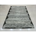thumbnail image 4 of EORC N.Gray Hand Knotted Wool Transitional Contemporary  Rug, 8' x 10', 4 of 7